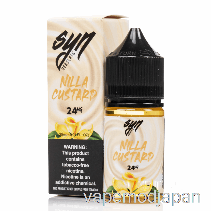 VAPE ジャパン ニラカスタード - シンソルト - 30ml 24mg